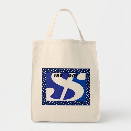 Dollar-teken - tote bag (Voorkant)