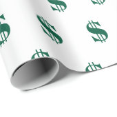 Dollar Tekens Cadeaupapier (Rol Hoek)