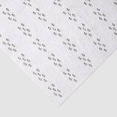 Dollar-tekens Tissuepapier (Detail)