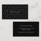 Dollar tekent moderne financiële professional visitekaartje (Voorkant / Achterkant)