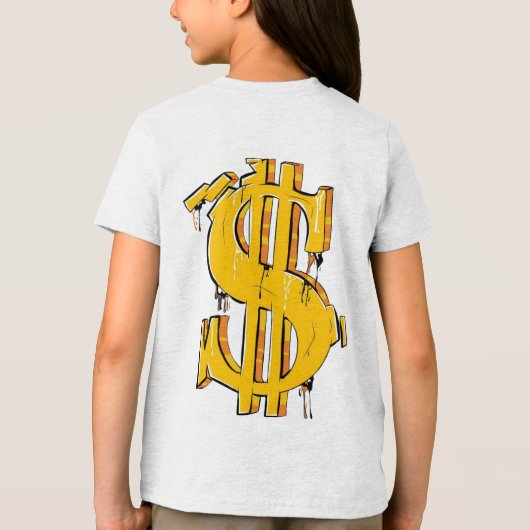 Dollar Tri-Blend Shirt (Achterkant)
