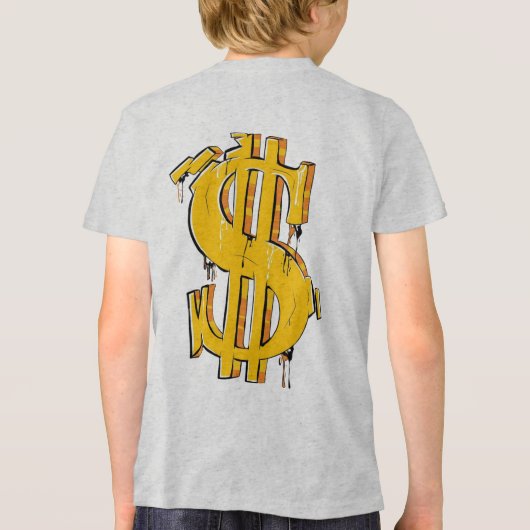 Dollar Tri-Blend Shirt (Achterkant)