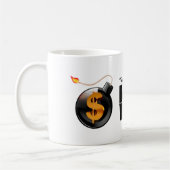 Dollar Vigilante Mug W/Logo Koffiemok (Links)