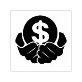 Dollar-winst Zelfinktende Stempel (Design)