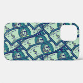 Dollarbankbiljetten: Naadloos geldpatroon Case-Mate iPhone Case (Achterkant (horizontaal))