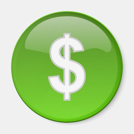 dollarmagneet magneet (Voorkant)