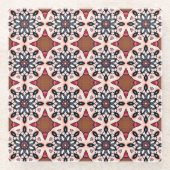 Dollars and Diamonds Glazen Onderzetter (Voorkant)