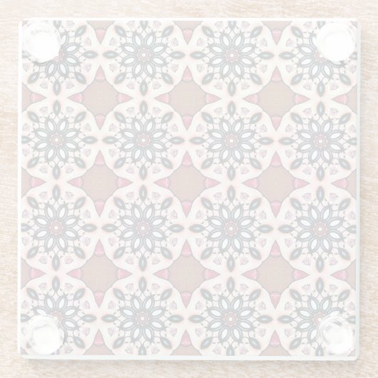 Dollars and Diamonds Glazen Onderzetter (Achterkant)