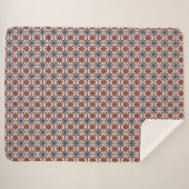 Dollars and Diamonds Sherpa Blanket Deken (Voorkant (horizontaal))
