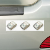 Dollars Bumpersticker (Op auto)