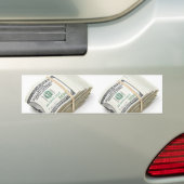 Dollars Bumpersticker (Op auto)