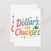 Dollars en grinniken kaart (Voorkant / Achterkant)