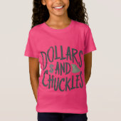 Dollars en grinniken t-shirt (Voorkant)