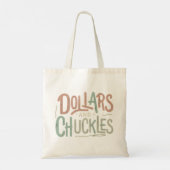Dollars en grinniken tote bag (Achterkant)