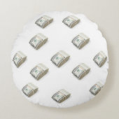 Dollars Rond Kussen (Voorkant)