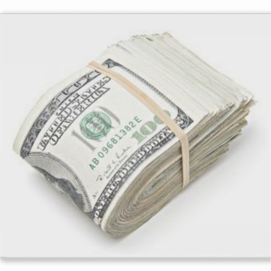 Dollars Sticker (Voorkant)