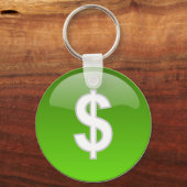 dollarteken sleutelhanger (Voorkant)