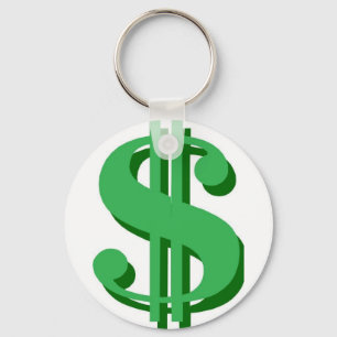dollarteken sleutelhanger