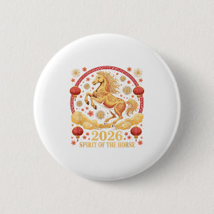 Dolle 2026 Geest Van Het Paard Dame Fortune Cowgir Ronde Button 5,7 Cm