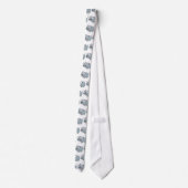 dolle baby neushoorn stropdas (Achterkant)
