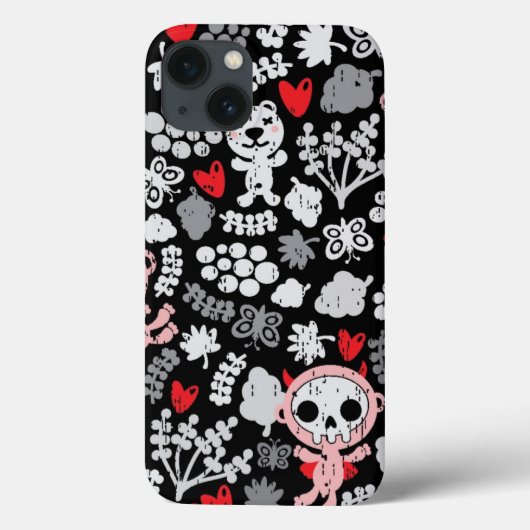 Dolle baby's patroon Case-Mate iPhone case (Achterkant)