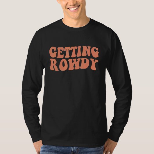 Dolle Bruiloft Bachelorette Feest M T-shirt (Voorkant)