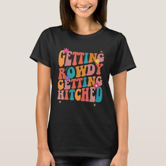 Dolle Bruiloft Bachelorette Feest T-shirt (Voorkant)