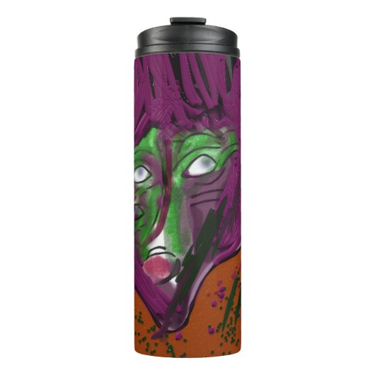 Dolle Cartoon Thermosbeker (Voorkant)