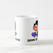 Dolle Clown Grappige Humor Grap Koffiemok (Center)