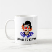 Dolle Clown Grappige Humor Grap Koffiemok (Links)