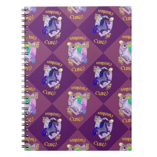 Dolle Cute Eenhoorn Notitieboek (Voorkant)