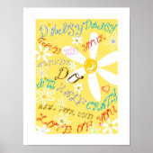 Dolle Daisy Poster (Voorkant)
