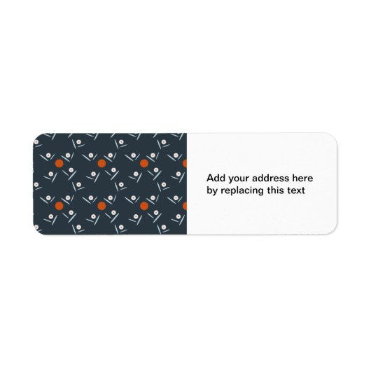 Dolle Daisy Retouradres Sticker (Voorkant)