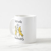 Dolle Dansende Bananen Klassieke Mok (Voorkant links)