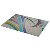 Dolle Design Decoratief Glazen Snijplank (Hoek)