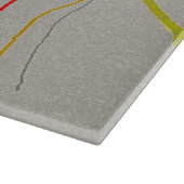 Dolle Design Decoratief Glazen Snijplank (Hoek)