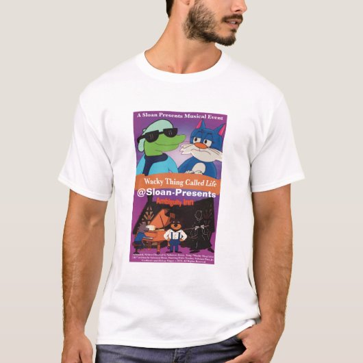 Dolle Ding genaamd Leven - Heren T-shirt (Voorkant)