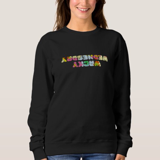 Dolle Dinsdag Kleren Voor Niet-passende Dag Trui (Voorkant)