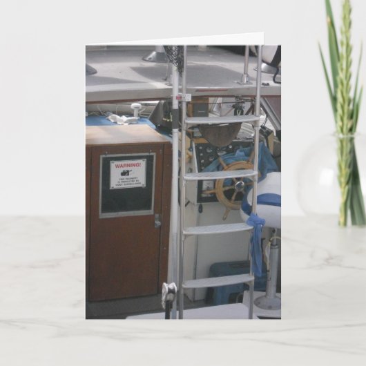 "Dolle Duluth Vissersboot" Beterschapkaart Kaart (Voorkant)