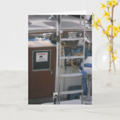 "Dolle Duluth Vissersboot" Beterschapkaart Kaart (Gele Bloem)