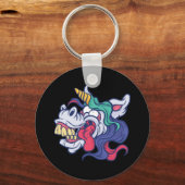 Dolle Eenhoorn Sleutelhanger (Voorkant)