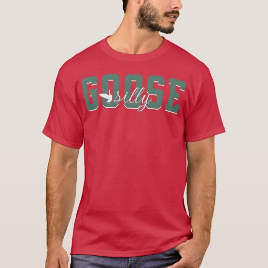 Dolle Gans Grappig Dier Grappig Cadeau T-shirt (Voorkant)