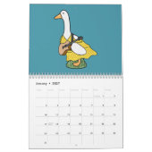 Dolle Gans (Kleur Pop Versie) Kalender (Jan 2027)