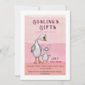 Dolle Gans & Roze Strik I Kaarten en Cadeaus (Voorkant)