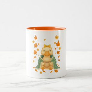 Dolle Gans & Wilde Eenden Herfst Gezellige Herfs Tweekleurige Koffiemok