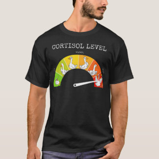 Dolle Ganzen Stressmeter Mentale Gezondheid Laag T-shirt