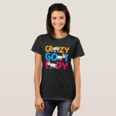 Dolle Geiten Dame Geit T-shirt (Voorkant volledig)