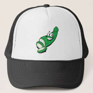 dolle gelukkige komkommer trucker pet