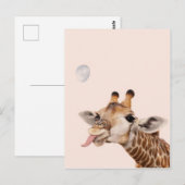 Dolle Giraf Briefkaart (Voorkant / Achterkant)