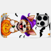 Dolle Griezelige Puppy Chaos 🎃🐾 Grappige Hallowe Case-Mate iPhone Case (Achterkant (horizontaal))